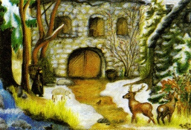 b a021 christmas in the forest advent calendar b christmas in the forest