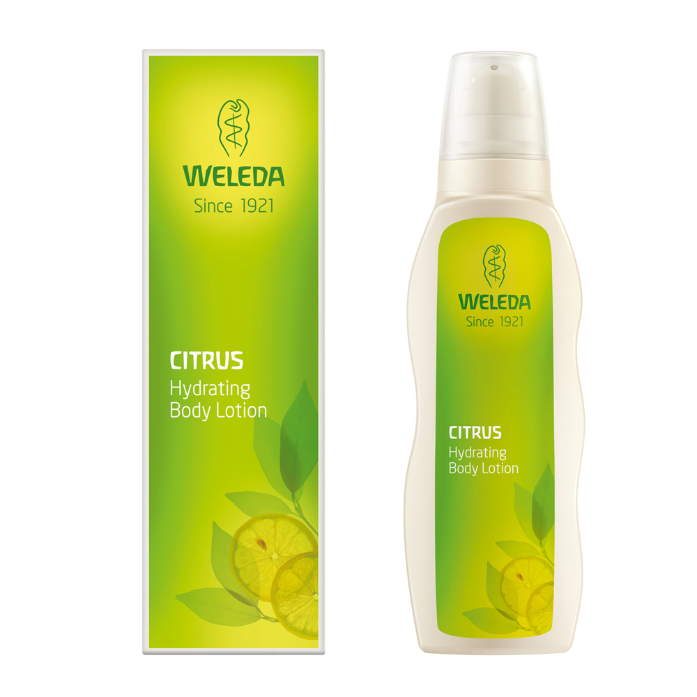 Image for <B>Weleda Citrus Hydrating Body Lotion 200ml </B><I> Hydrating - for normal skin</I>