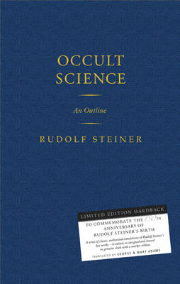 <B>Occult Science </B><I> An Outline</I> Image for <B>Occult Science </B><I> An Outline</I>