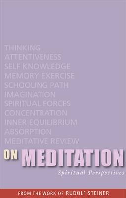 <B>On Meditation </B><I> Spiritual Perspectives</I> Image for <B>On Meditation </B><I> Spiritual Perspectives</I>