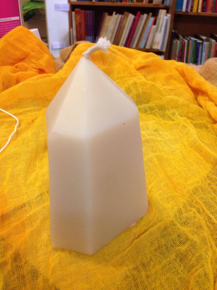 Image for <B>Candle, crystal large </B><I> </I>