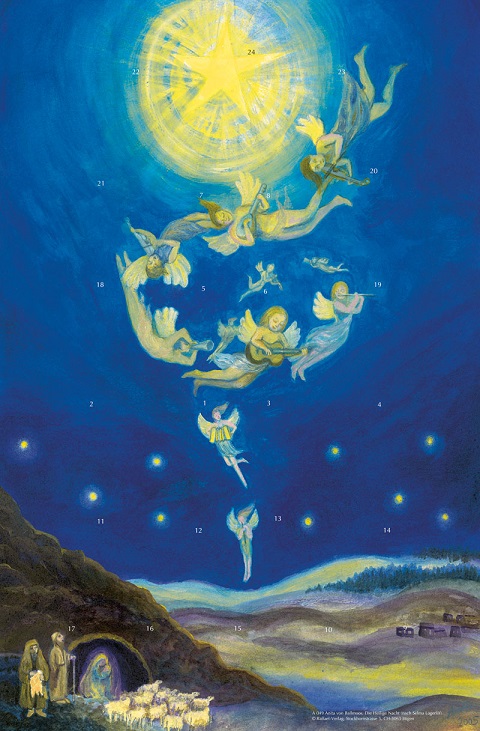 Image for <B>AK060 The Holy Night Advent Calendar-small </B><I> </I>