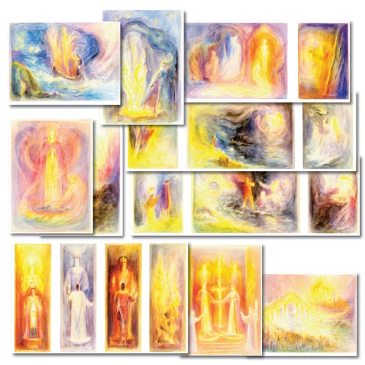 Image for <B>Green Snake Cards Set of 19 </B><I> </I>