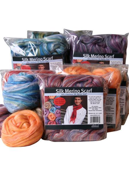 Image for <B>Silk Merino Scarf Kit </B><I> </I>