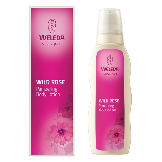 Image for <B>Weleda Wild Rose Pampering Body Lotion 200ml </B><I> Normal to dry skin</I>