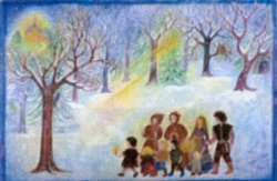 Image for <B>A048 The Christmas Rose Advent Calendar </B><I> </I>