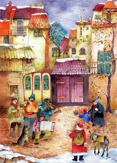 Image for <B>A054 Music at Christmas Advent Calendar </B><I> </I>