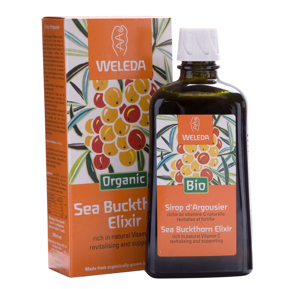 Image for <B>Weleda Organic Sea Buckthorn Elixir, 200ml </B><I> </I>