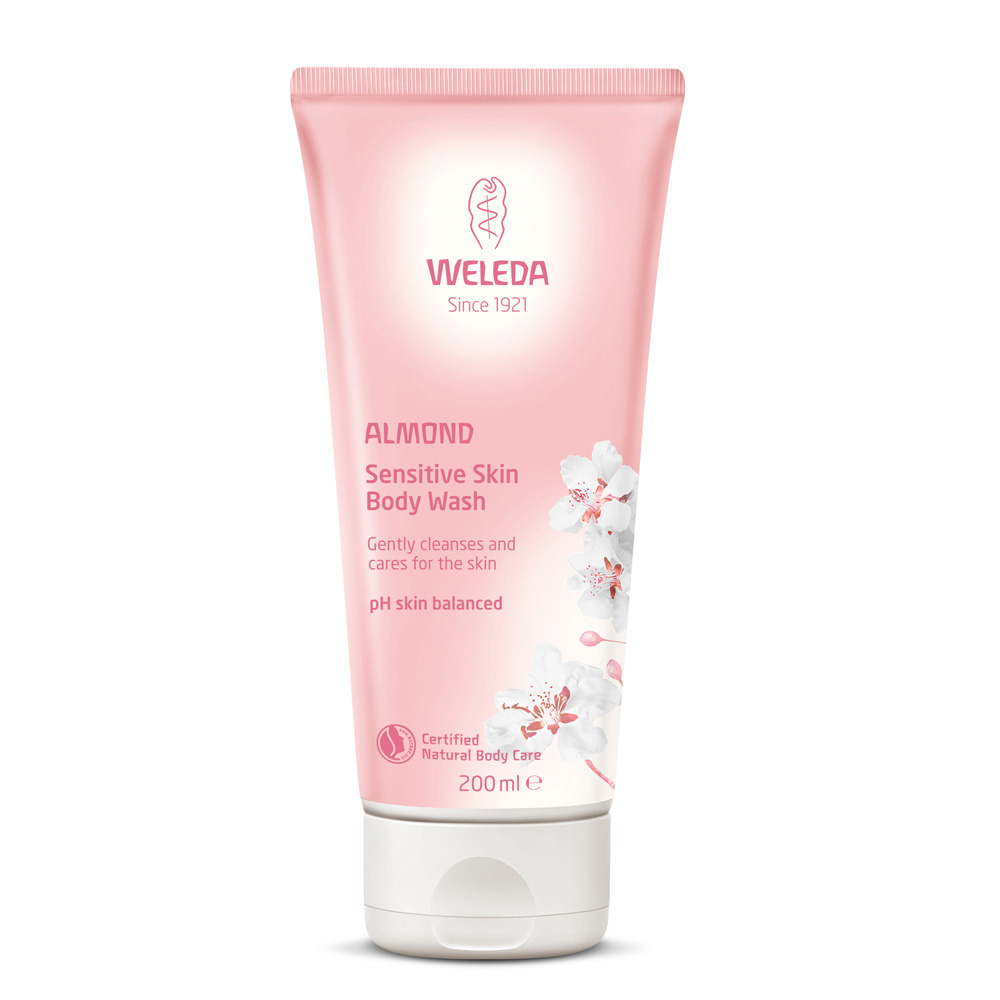 Image for <B>Weleda Almond Sensitive Skin Body Wash, 200ml </B><I> </I>