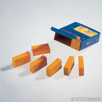 Image for <B>Stockmar Block Crayons - Orange 12 pcs </B><I> </I>