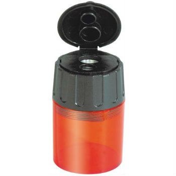 Image for <B>Lyra Twin-hole Barrel Sharpener plastic with metal sharpener inside </B><I> </I>