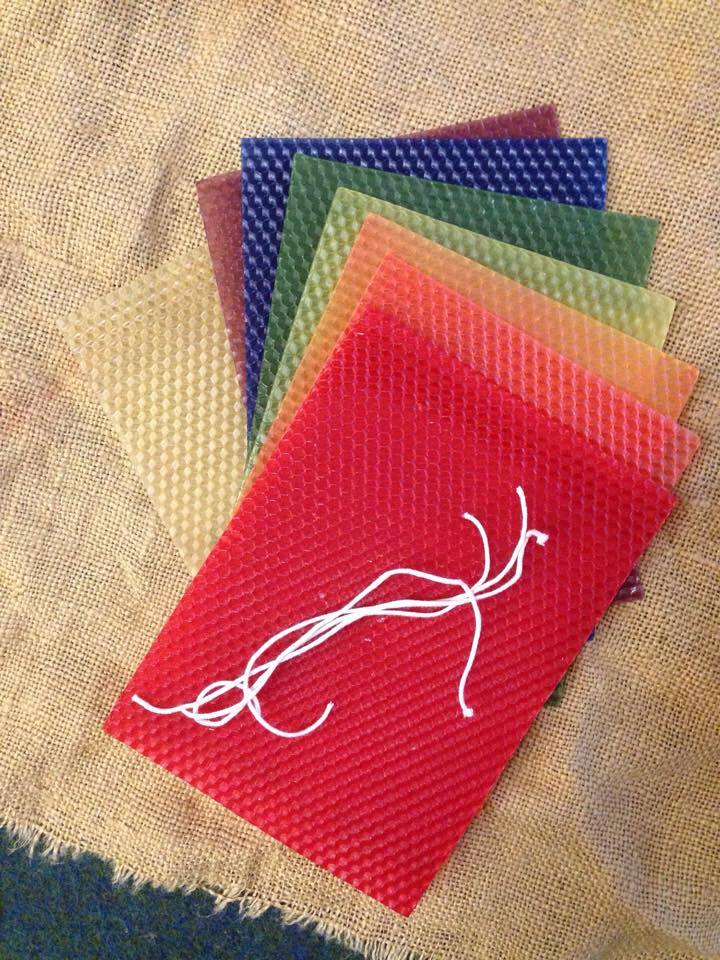 <B>Candle Making Beeswax Sheets (14 x 20)cm </B><I> </I> Image for <B>Candle Making Beeswax Sheets (14 x 20)cm </B><I> </I>