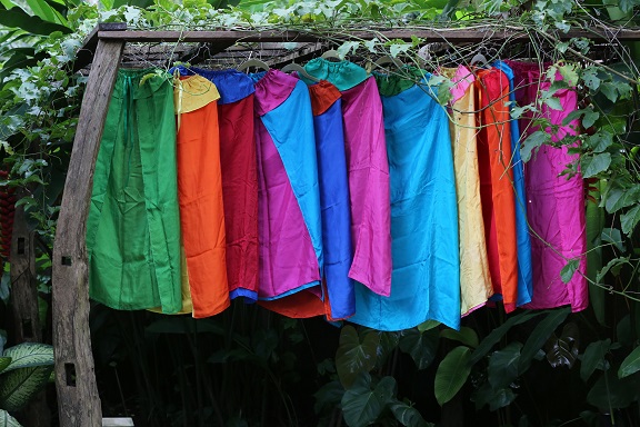Image for <B>Marieke Silk Cape Reversible </B><I> </I>