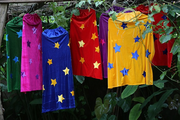 <B>Marieke Silk Velvet Star Cape </B><I> </I> Image for <B>Marieke Silk Velvet Star Cape </B><I> </I>