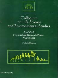 <B>Colloquium on Life Science and Environmental Studies </B><I> AWSNA High School Research Project #05:</I> Image for <B>Colloquium on Life Science and Environmental Studies </B><I> AWSNA High School Research Project #05:</I>