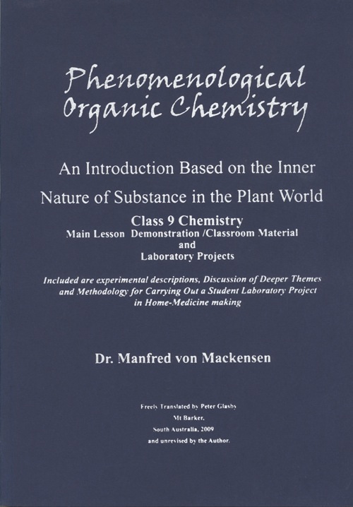 Inner　Substance　Chemistry　in　Based　An　Phenomenological　Introduction　Organic　Nature　Plant　on　the　the　of　World