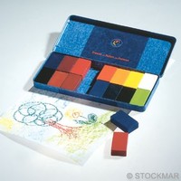 Image for <B>Stockmar Block Crayons 16 in Tin </B><I> </I>