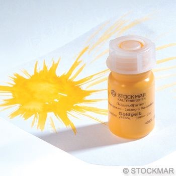 Image for <B>Stockmar Paint 50ml - Gold Yellow </B><I> </I>