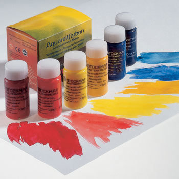 Image for <B>Stockmar Paint Basic assortment 6x20ml. </B><I> Primaries</I>
