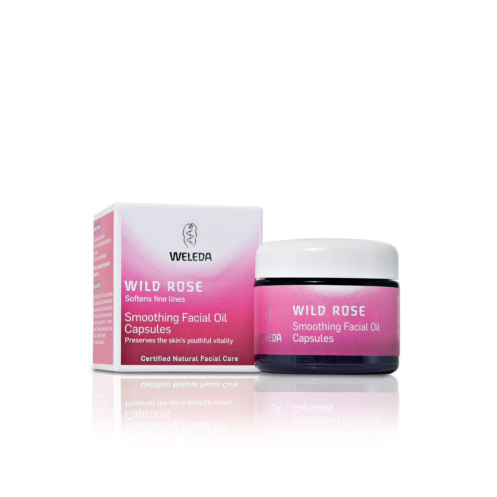 <B>Wild Rose Smoothing Facial Oil Caps </B><I> </I> Image for <B>Wild Rose Smoothing Facial Oil Caps </B><I> </I>